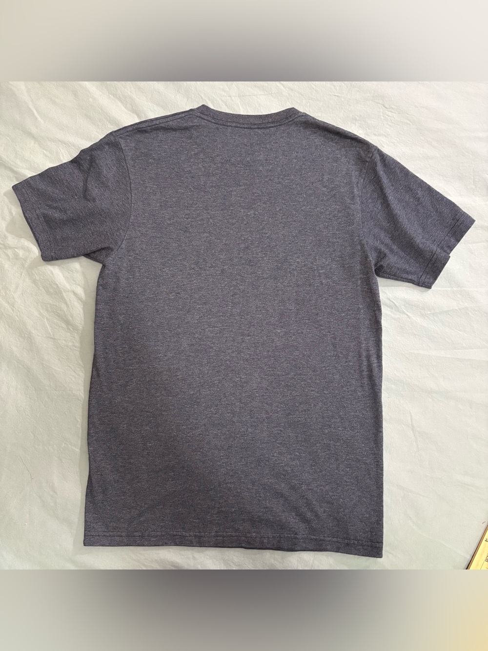 Patagonia Flying Fish Slim Fit Navy Heather Graphic Tee- men’s S - Picture 6 of 8